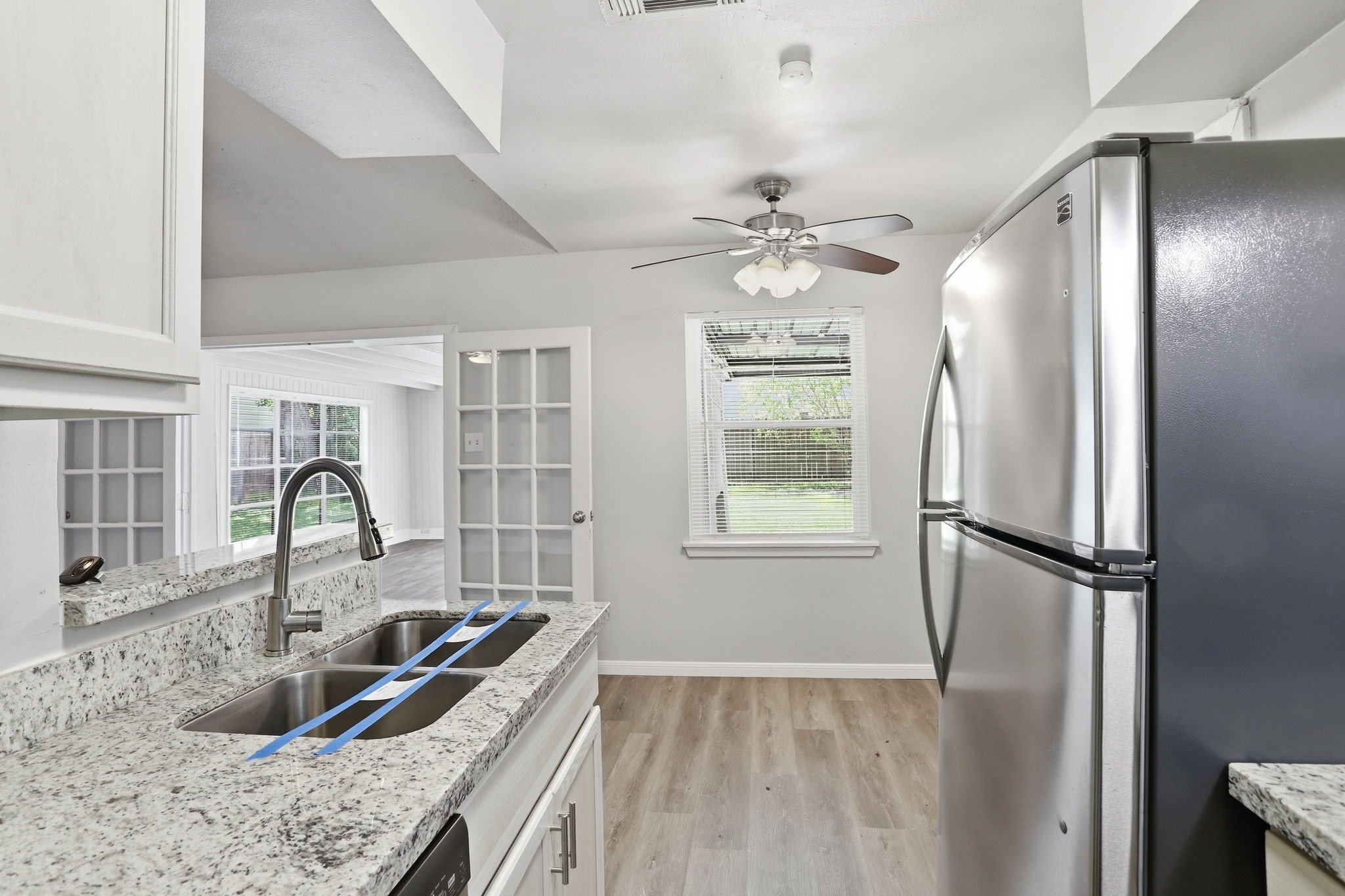 5242 Grace Point Lane Houston, TX 77048 - Photo 17 of 38 a view of a kitchen sink and a window