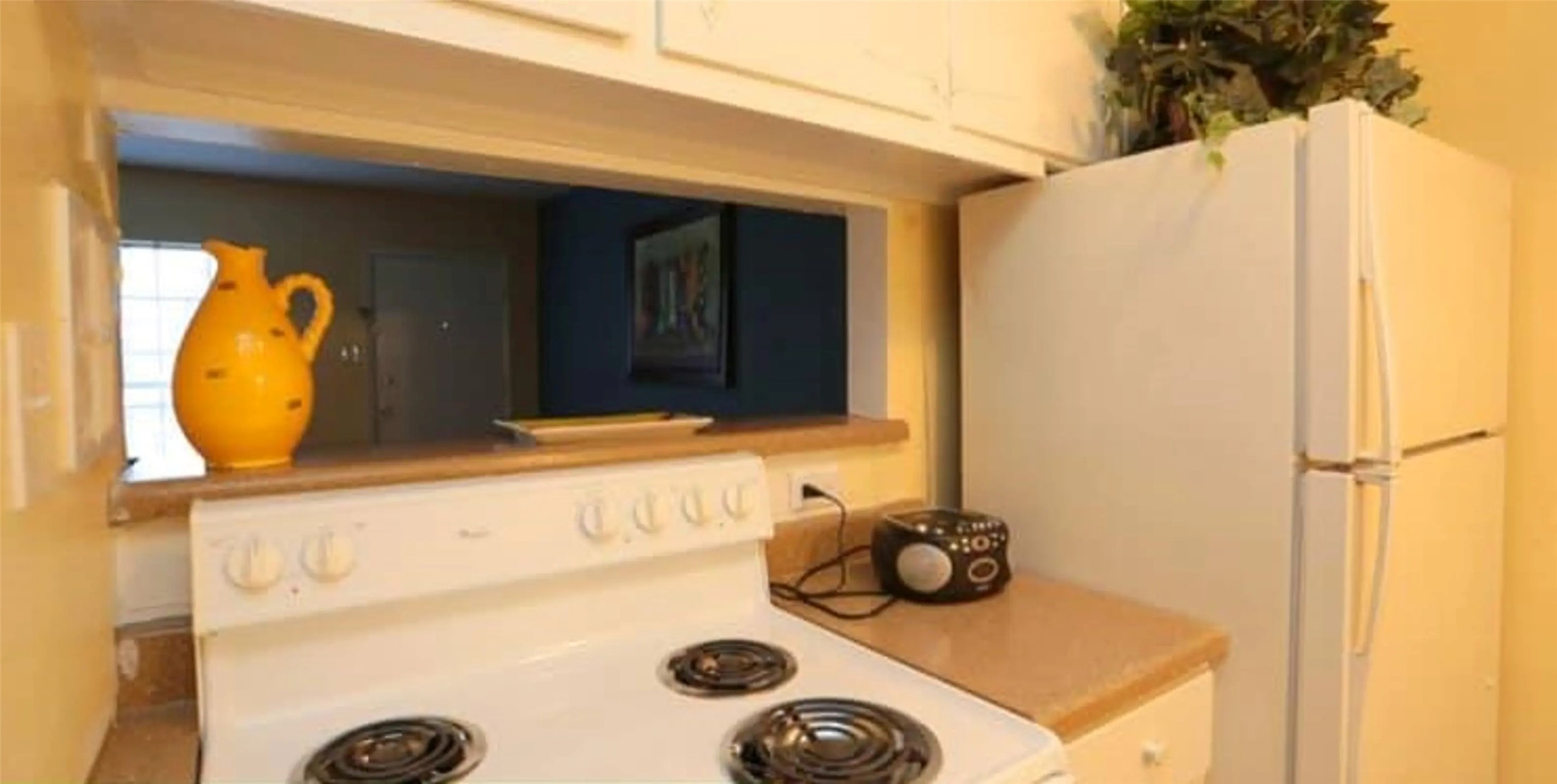 4300 Shaver Street, Unit 86 Houston, TX 77034 - Photo 6 of 9 a bathroom with a sink and a mirror
