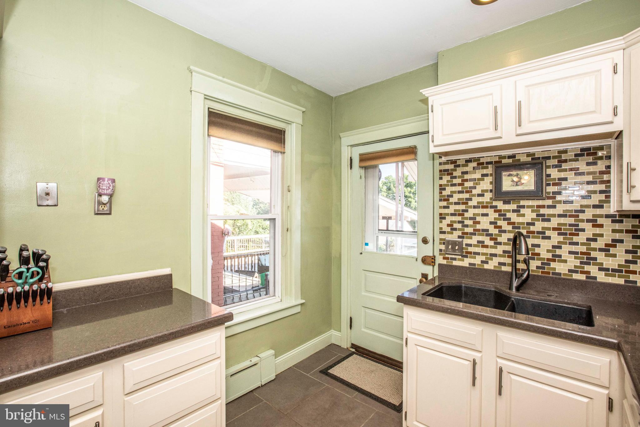 7 West Broad Street Reading, PA 19607 - Photo 12 of 26 Kitchen and back door.