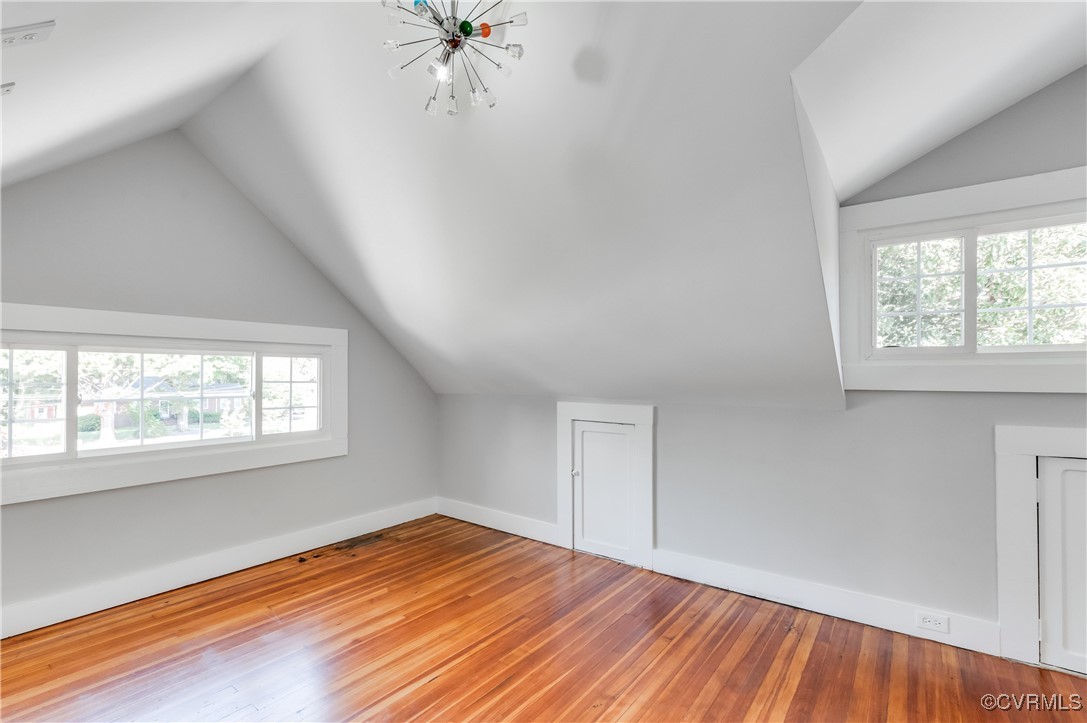2821 Dumbarton Road Henrico, VA 23228 - Photo 18 of 37 Bonus room featuring lofted ceiling, plenty of nat