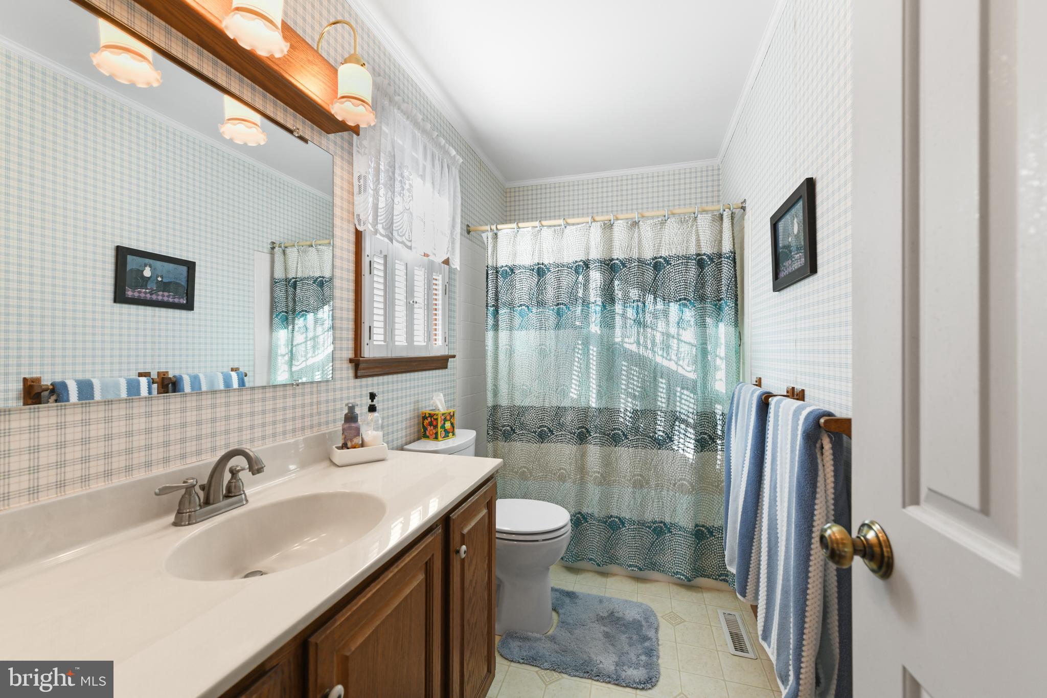 13 Marie Drive Sinking Spring, PA 19608 - Photo 23 of 55 a bathroom with a sink toilet and shower