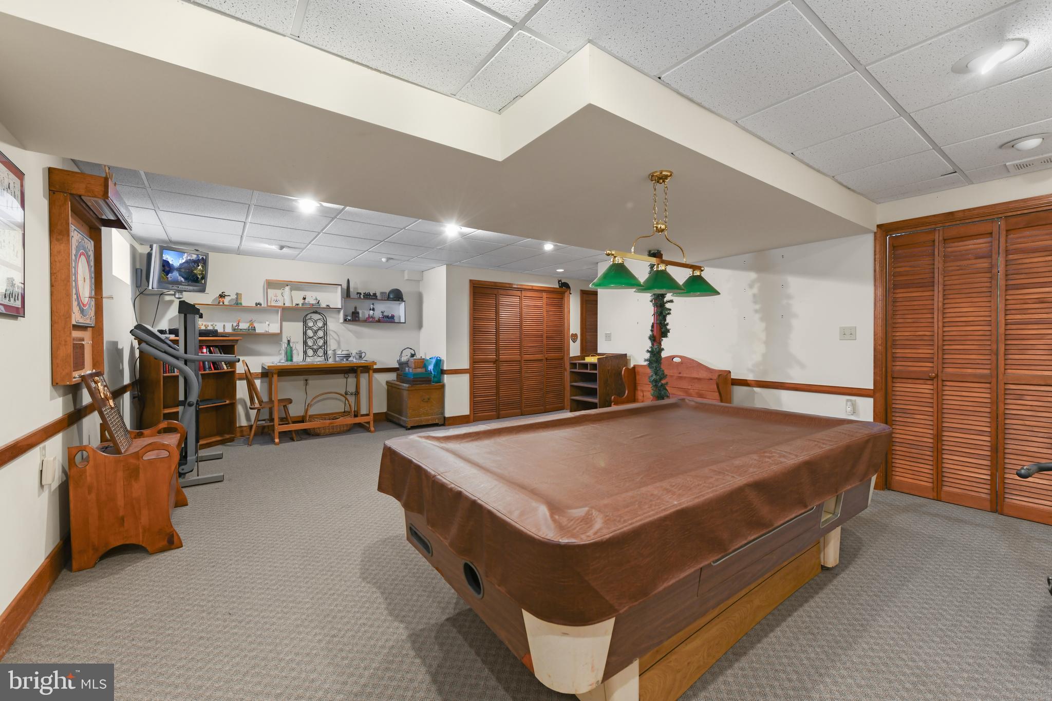 13 Marie Drive Sinking Spring, PA 19608 - Photo 31 of 55 a room with pool table and windows