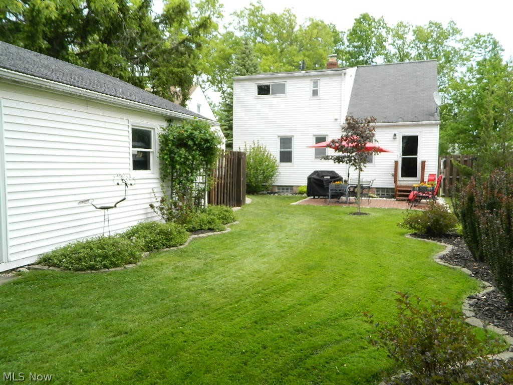 1604 Lyndhurst Road Lyndhurst, OH 44124 - Photo 32 of 35 Back of House View and Patio Area!