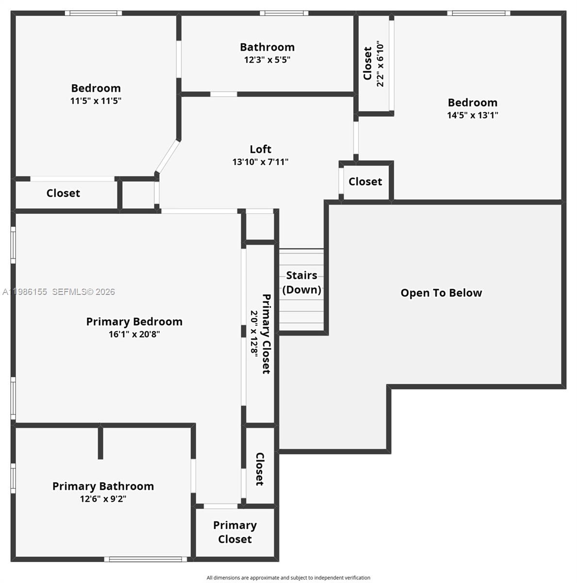 13237 Northwest 11th Terrace Miami, FL 33182 - Photo 20 of 39 2nd Floor Plan