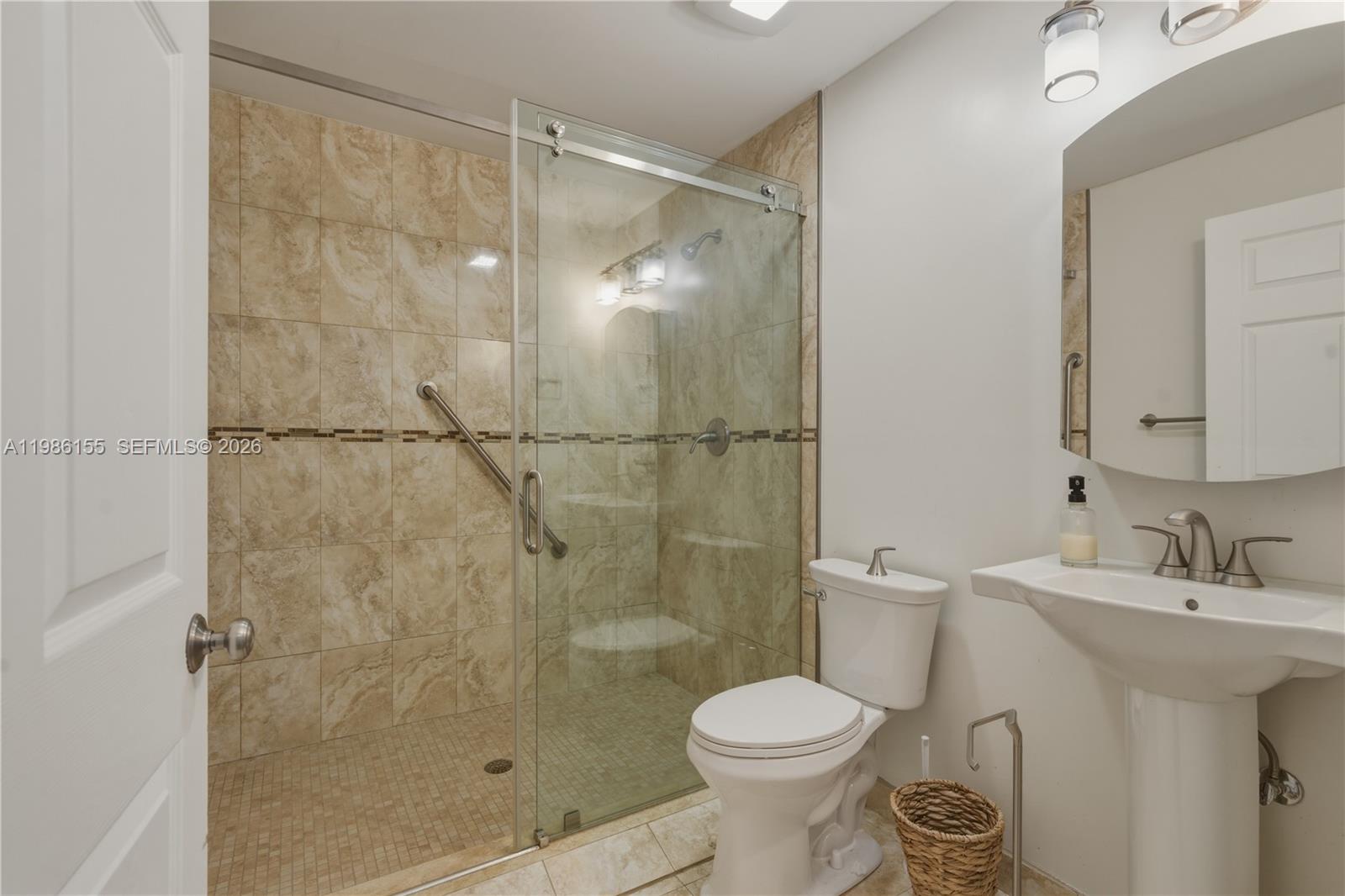 13237 Northwest 11th Terrace Miami, FL 33182 - Photo 33 of 39 3rd Bathroom, 1st FL Part of Garage Conversion