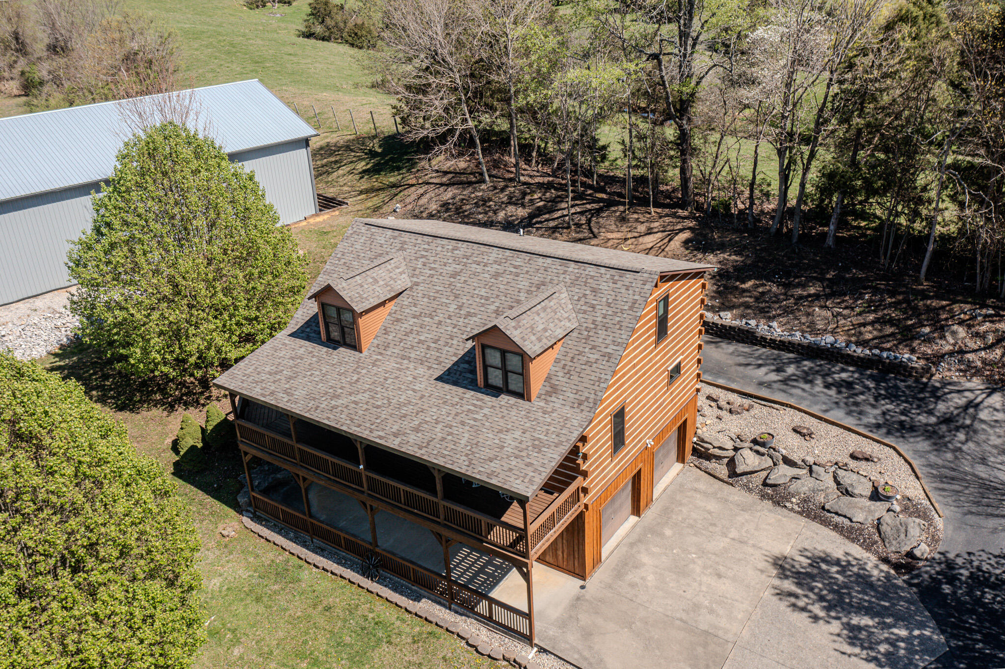 160 Mystic View Road Monticello, KY 42633 - Photo 4 of 83 Drone Front View 2