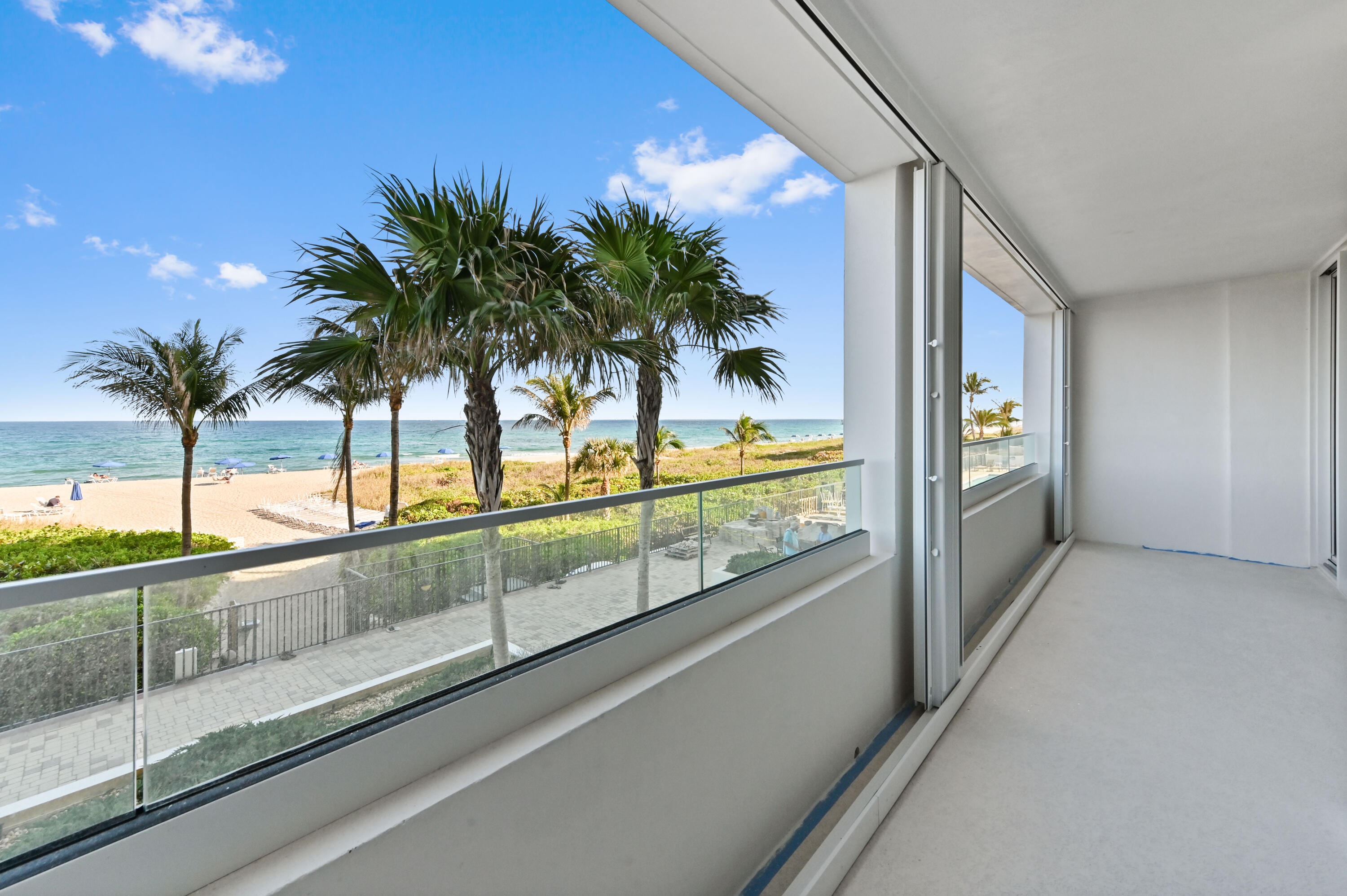2800 South Ocean Boulevard, Unit 2K Boca Raton, FL 33432 - Photo 13 of 59 a view of a balcony from a windows