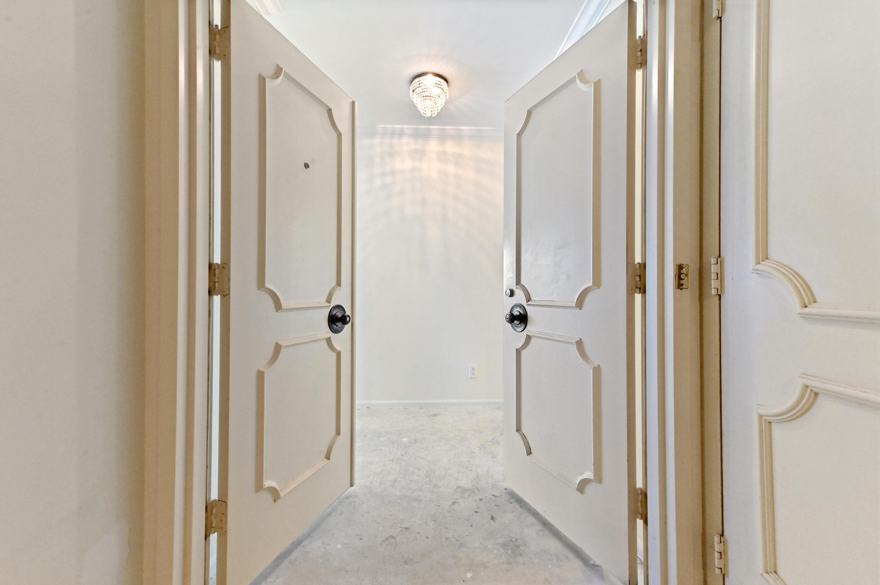 2800 South Ocean Boulevard, Unit 2K Boca Raton, FL 33432 - Photo 3 of 59 a bathroom with a granite countertop shower mirror and a sink