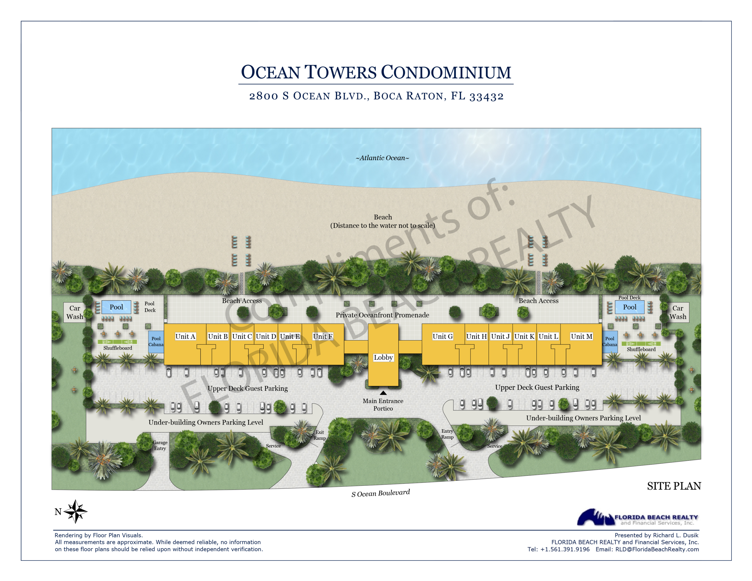 2800 South Ocean Boulevard, Unit 2K Boca Raton, FL 33432 - Photo 58 of 59 Site Plan