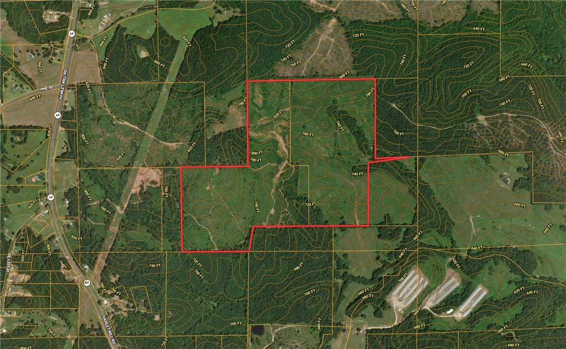 0 Hamlet Mill Road Daviston, AL 36256 - Photo 2 of 3 This overhead map highlights a large plot of land, ideal for your next venture.