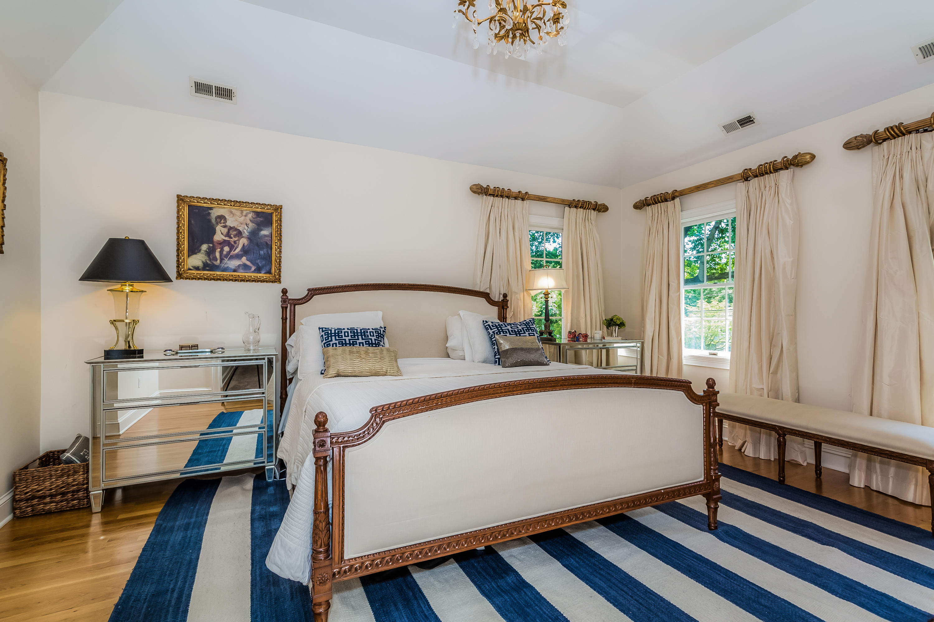 24 Birch Road Darien, CT 06820 - Photo 12 of 20 a bedroom with a bed and a window