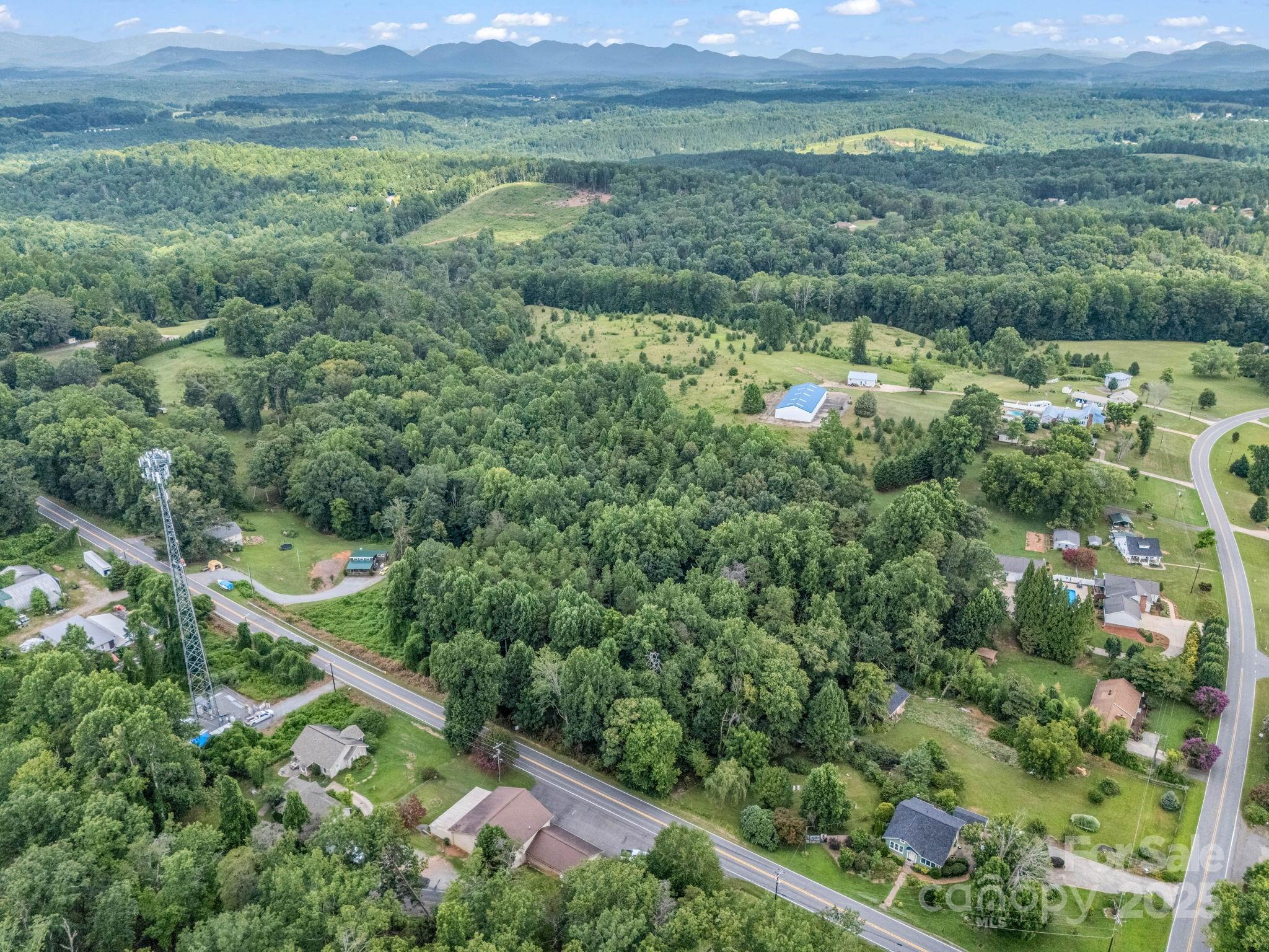 0 Us 64/74a Highway Rutherfordton, NC 28139 - Photo 28 of 37 a view of a lush green forest with trees and some houses