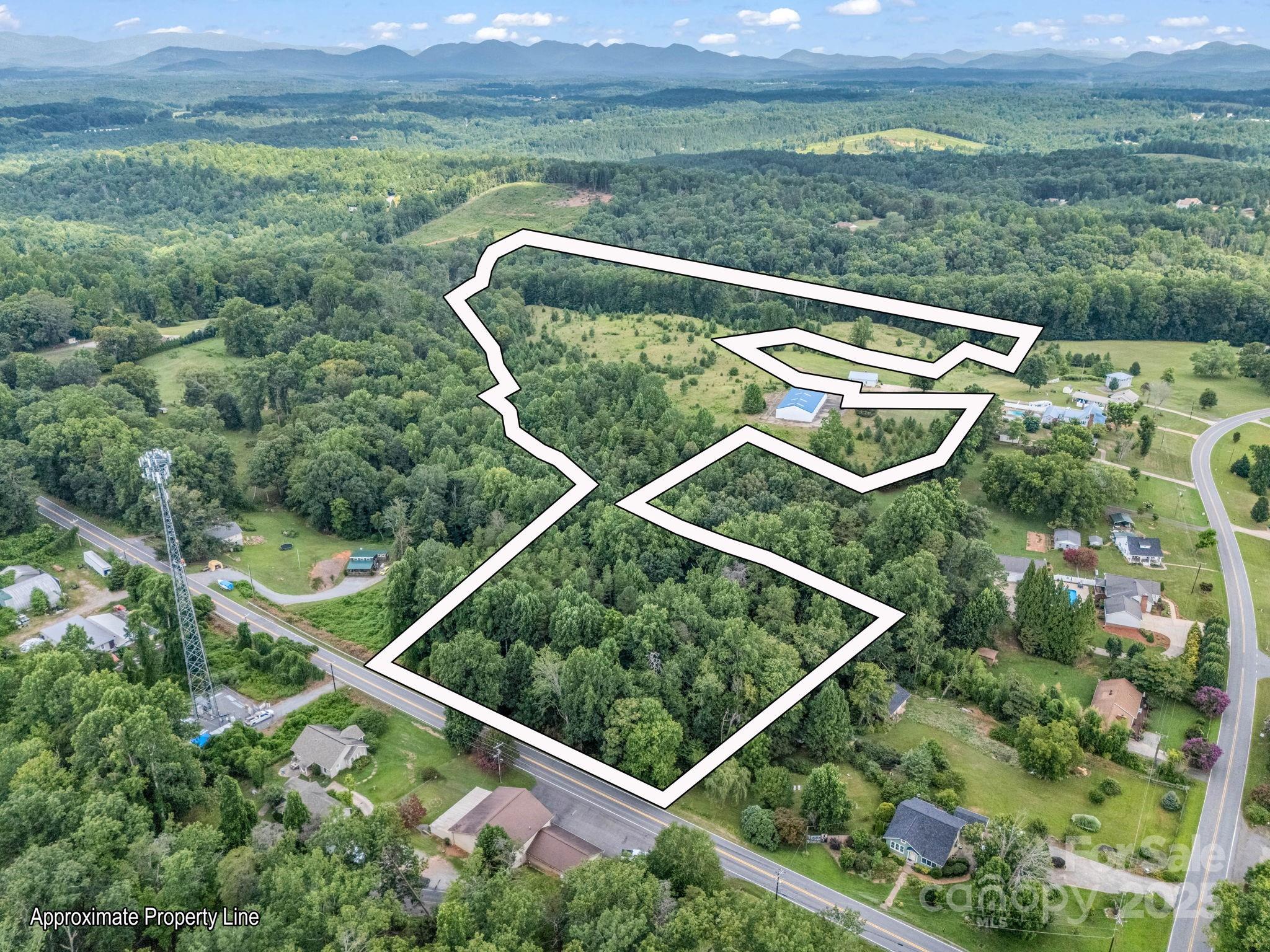 0 Us 64/74a Highway Rutherfordton, NC 28139 - Photo 37 of 37 a view of a small yard and mountain view