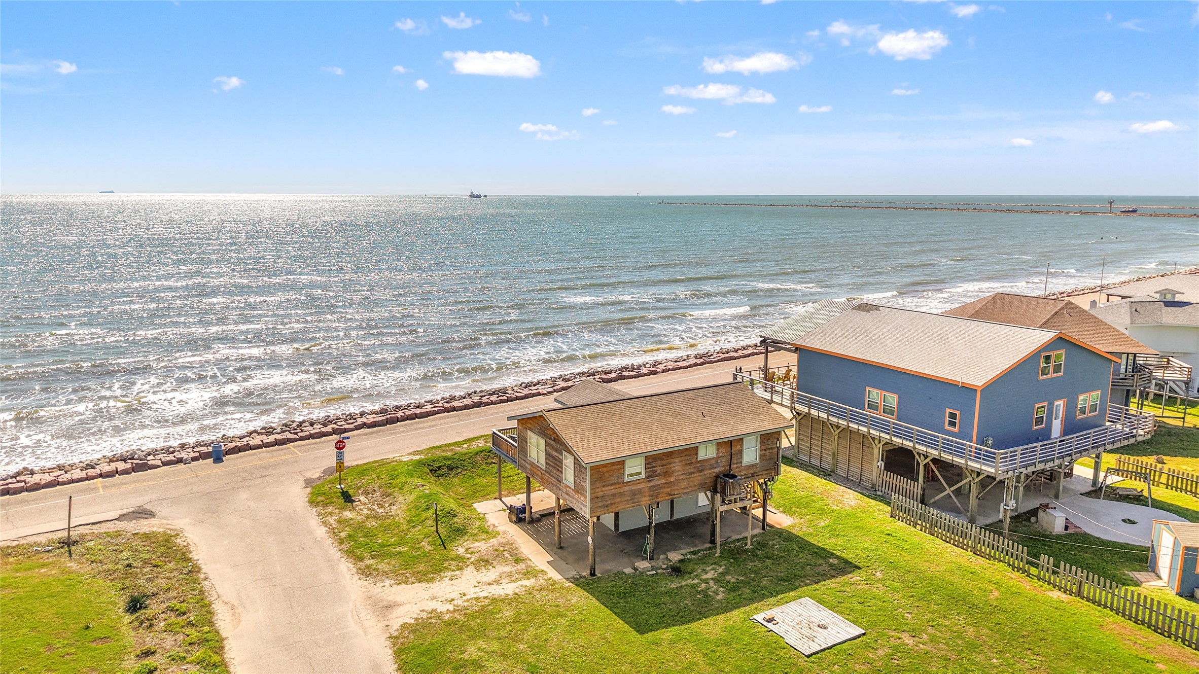 902 Beach Drive Surfside Beach, TX 77541 - Photo 1 of 22 a view of an ocean and beach