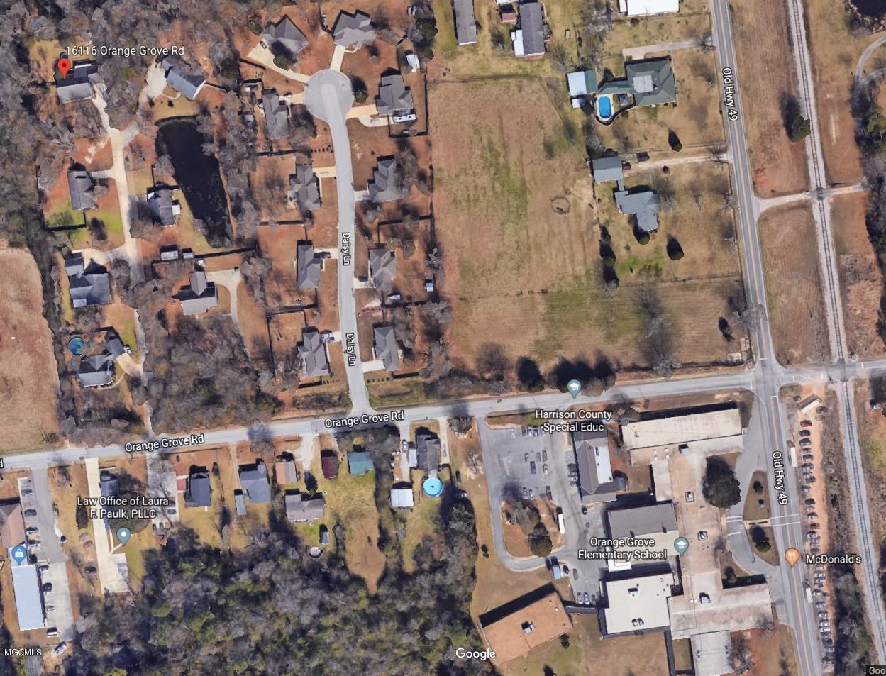 16116 Orange Grove Road Gulfport, MS 39503 - Photo 26 of 27 16116 Orange Grove Rd Aerial