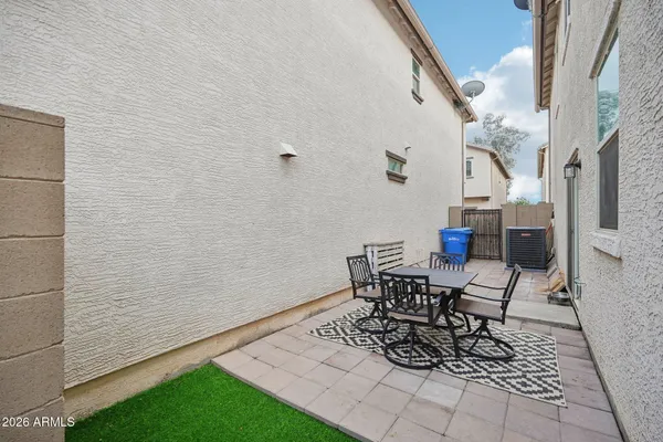 a car parked in front of a house