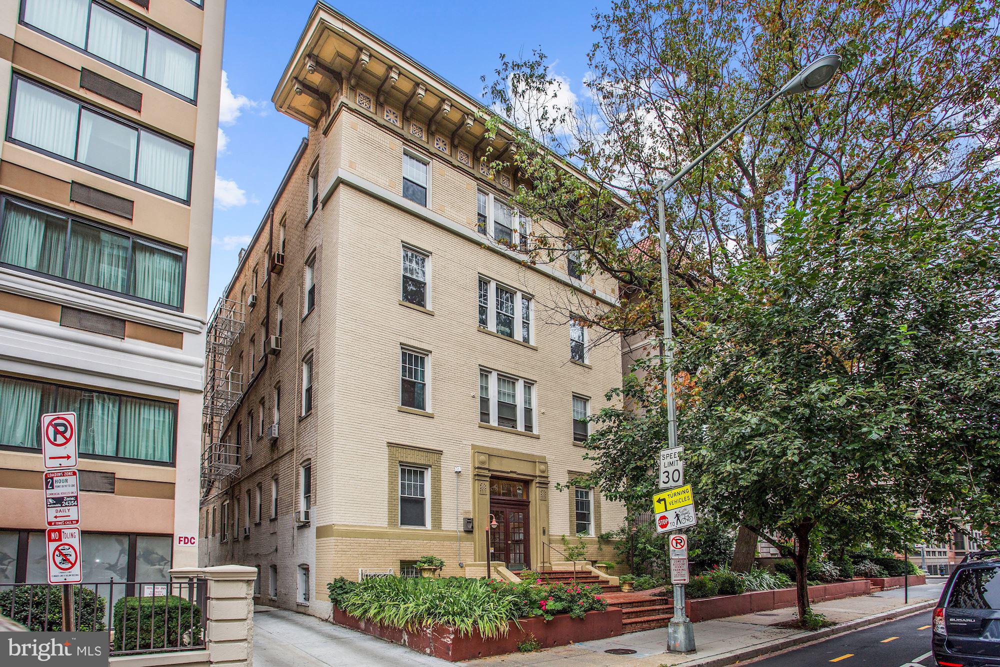 1322 15th Street Northwest, Unit 3 Washington, DC 20005 - Photo 1 of 16 a front view of a building