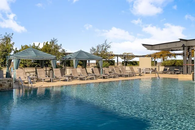 a view of building with outdoor space