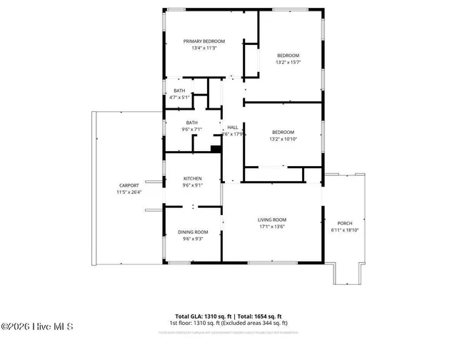 $179,999 | 308 South Oleander Avenue, Goldsboro, NC 27530