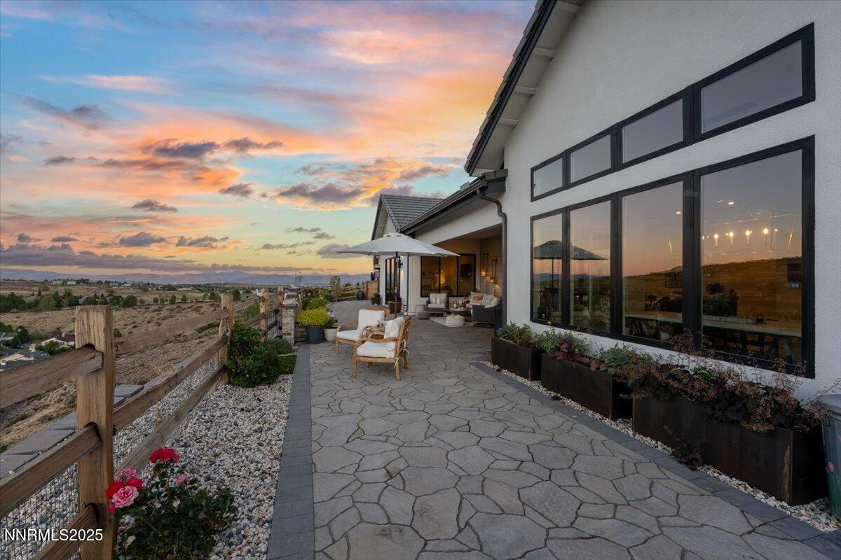 1593 River Hill Way Reno, NV 89523 - Photo 39 of 63 a view of a chairs and tables in the balcony
