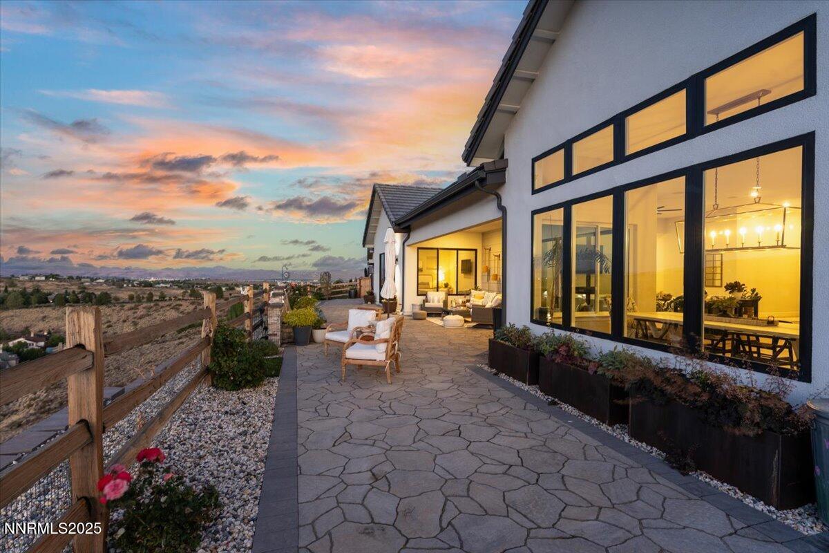 1593 River Hill Way Reno, NV 89523 - Photo 47 of 63 a view of a chairs and tables in the balcony