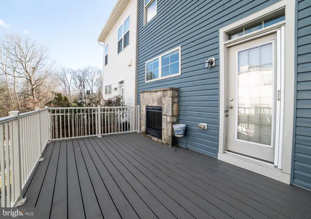 a view of a house with wooden floor