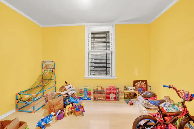 a view of kids room with toys