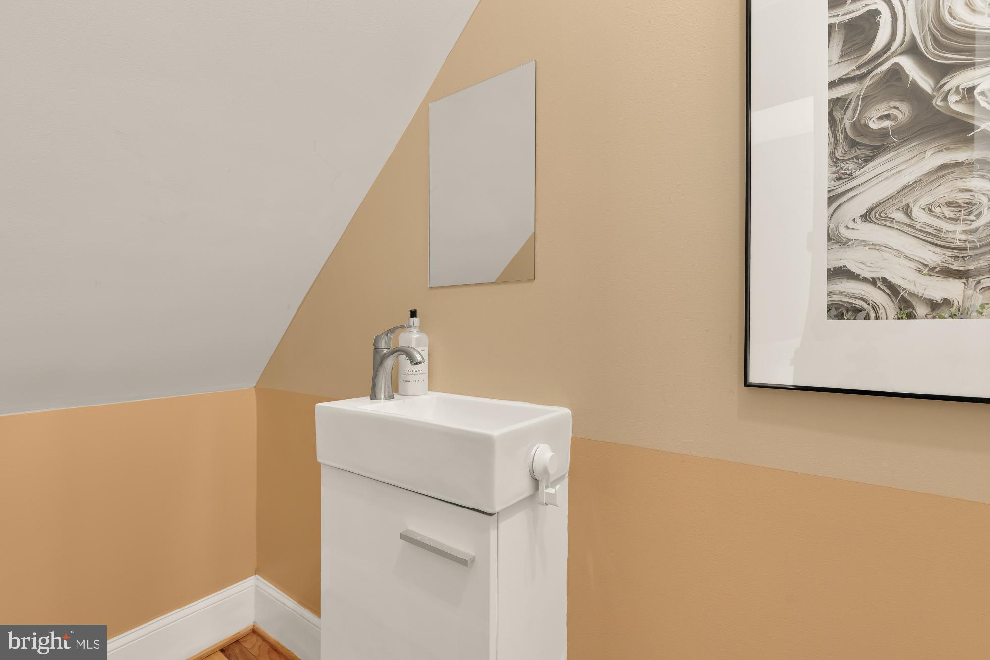 1347 F Street Northeast Washington, DC 20002 - Photo 22 of 46 Powder room on main level