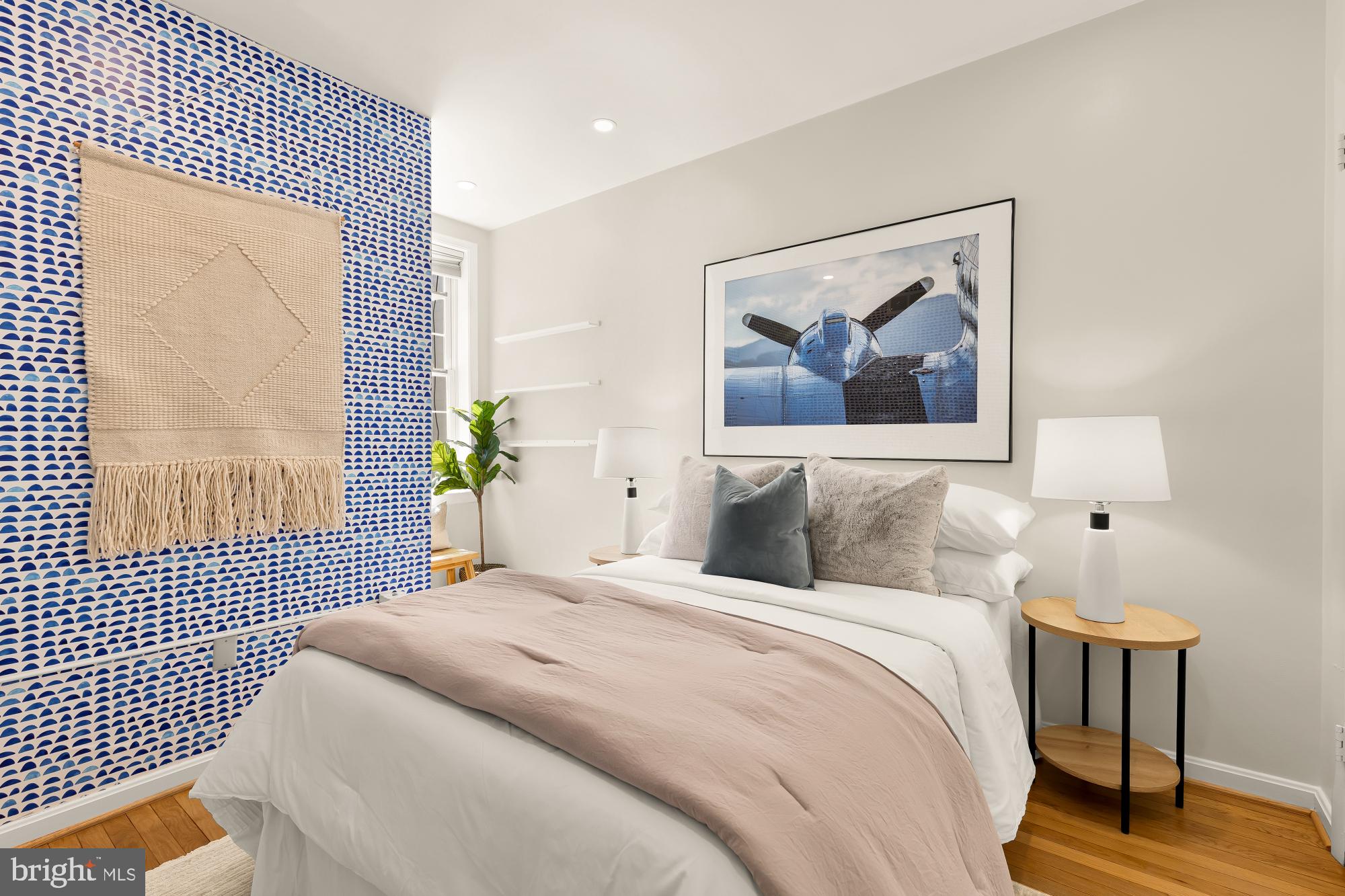 1347 F Street Northeast Washington, DC 20002 - Photo 26 of 46 Light-filled second bedroom