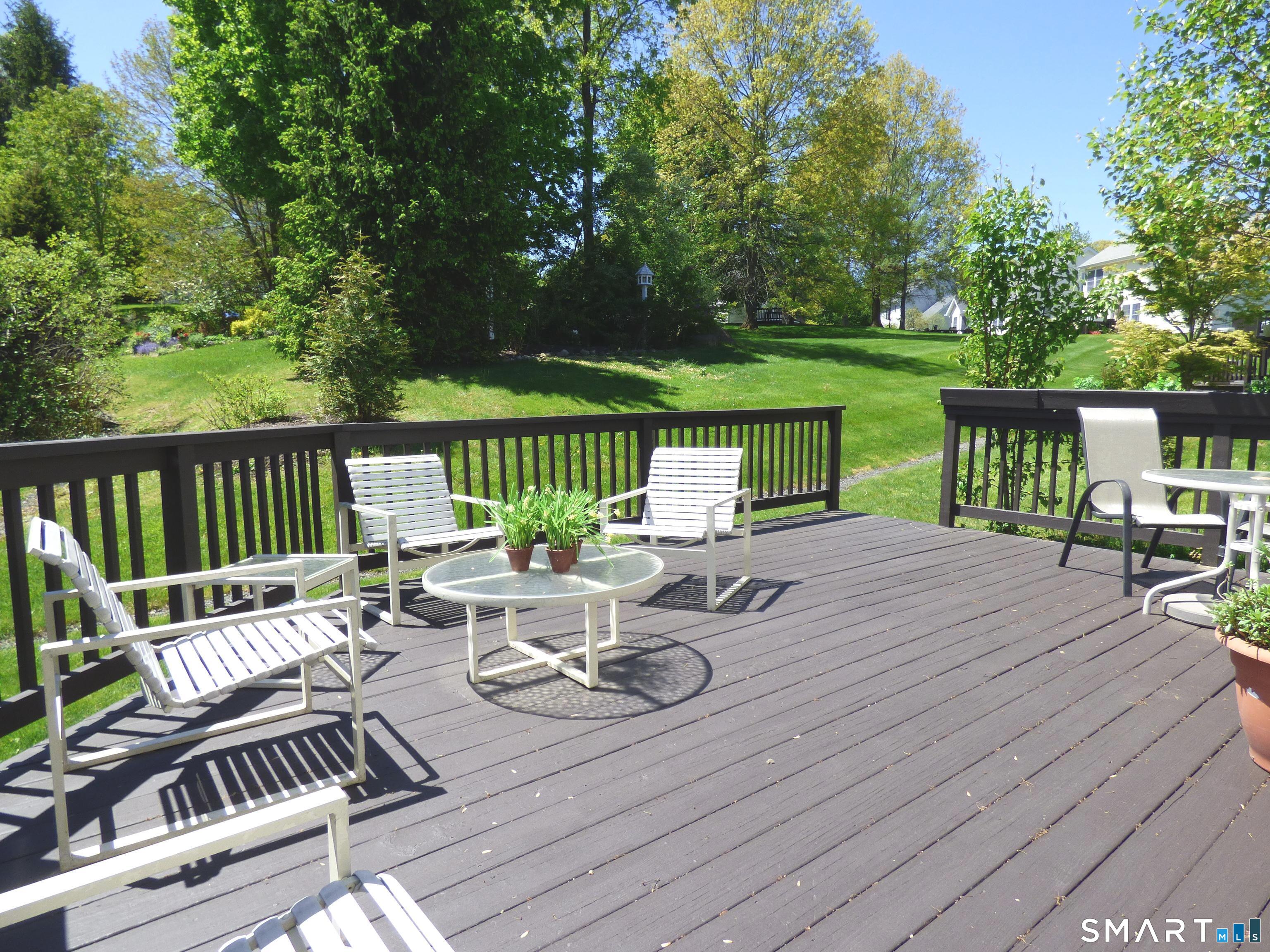 111 Logging Trail Road, Unit 111 Danbury, CT 06811 - Photo 26 of 34 Spacious Deck for BBQs