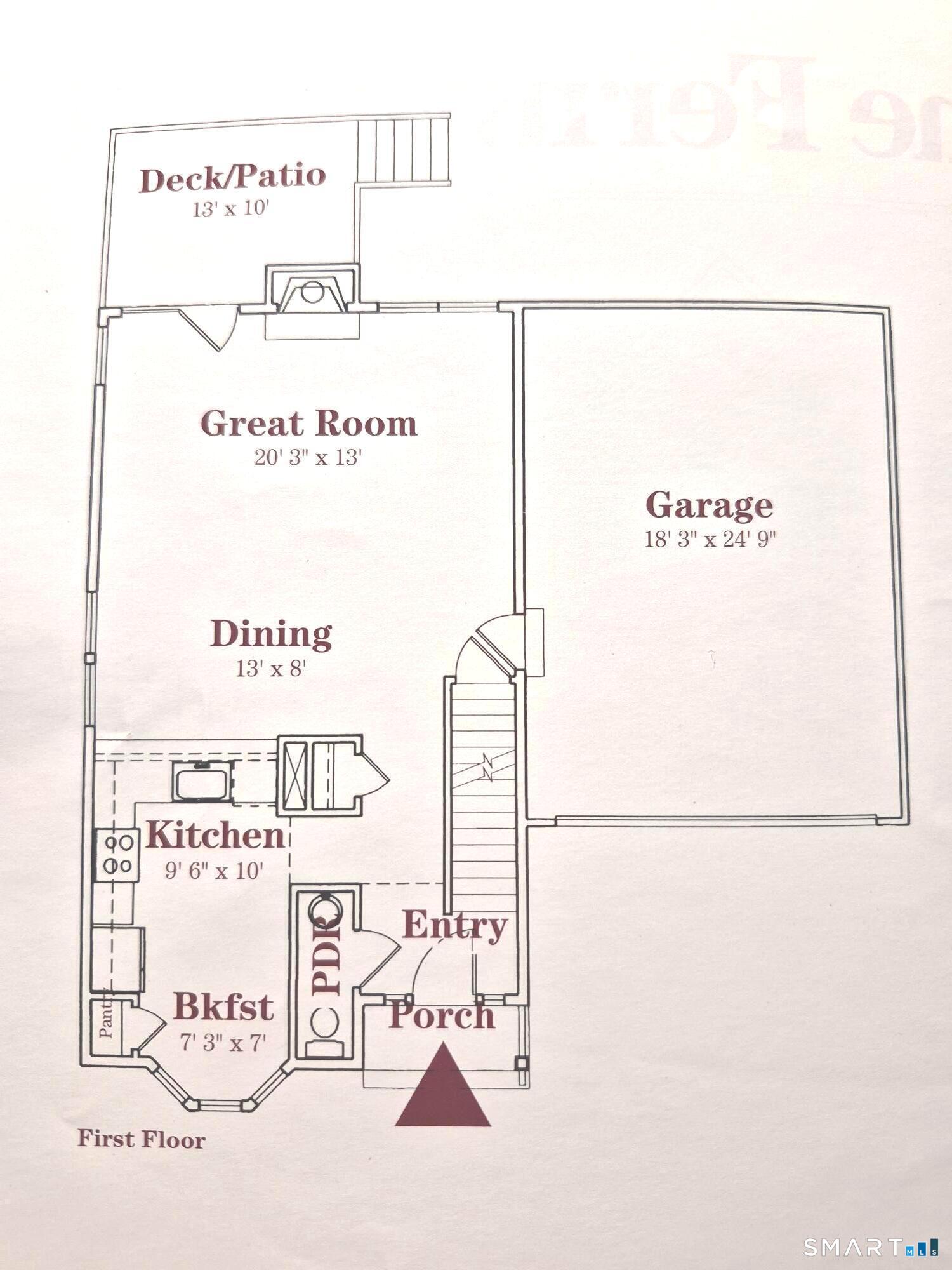 111 Logging Trail Road, Unit 111 Danbury, CT 06811 - Photo 32 of 34 Main Level. Deck has been Expanded to 21x16