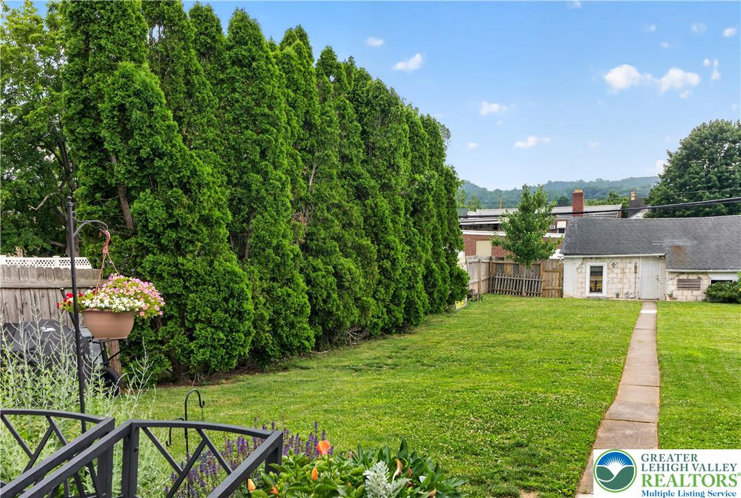 534 Ridge Street Emmaus, PA 18049 - Photo 38 of 40 a view of a backyard with sitting area