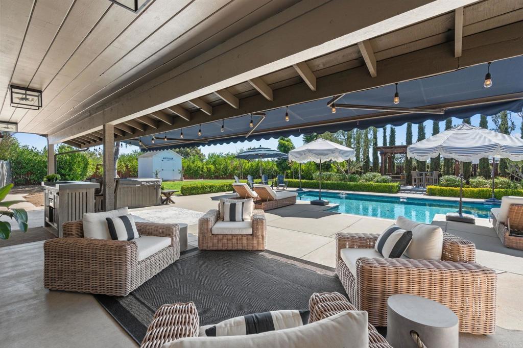 1848 Tavern Road Alpine, CA 91901 - Photo 15 of 45 a outdoor living space with patio furniture and garden