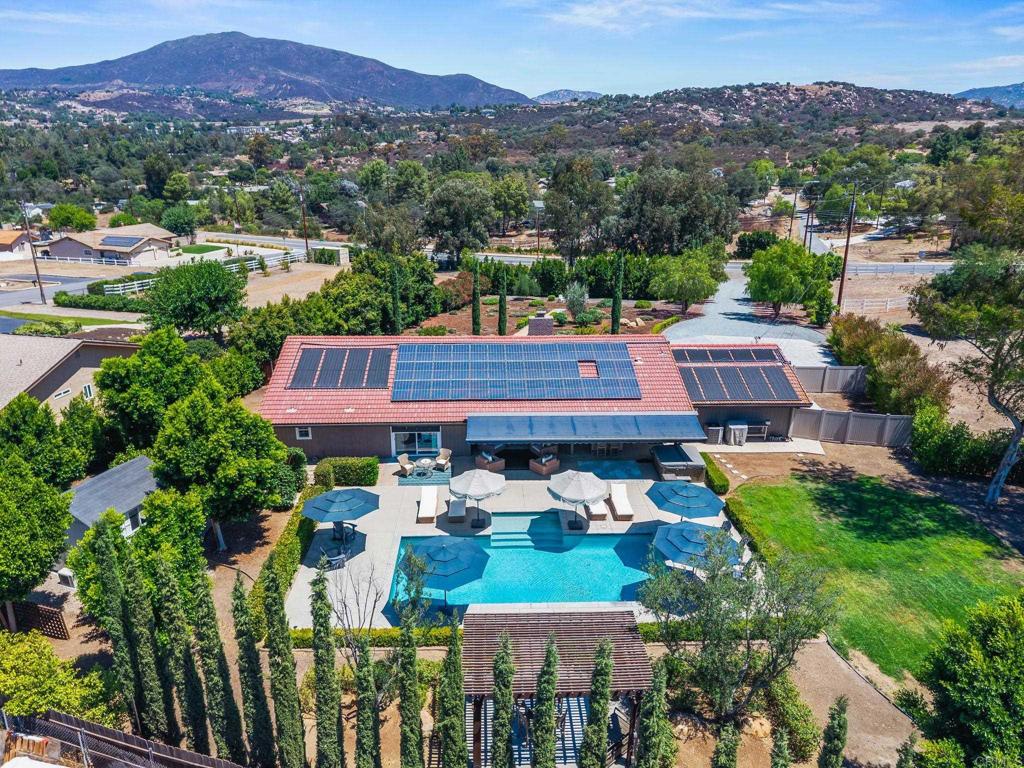 1848 Tavern Road Alpine, CA 91901 - Photo 22 of 45 an aerial view of residential houses and city street