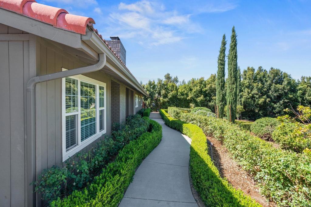 1848 Tavern Road Alpine, CA 91901 - Photo 3 of 45 a view of a garden with a fountain