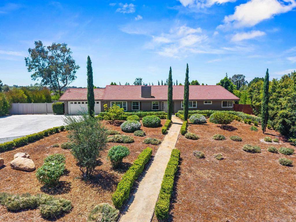 1848 Tavern Road Alpine, CA 91901 - Photo 41 of 45 a view of a lake with a table and chairs under an umbrella