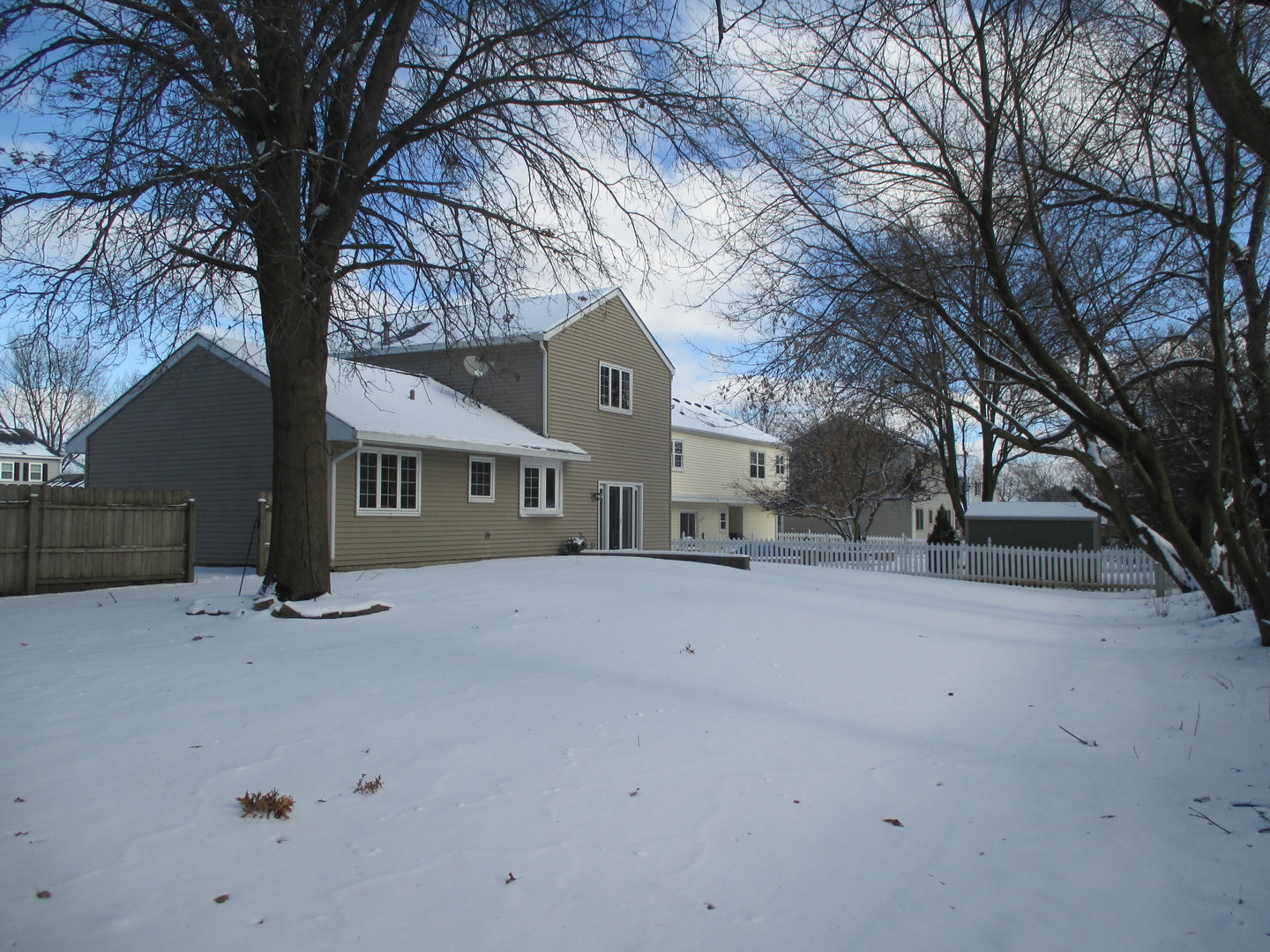 30W261 Mack Road Warrenville, IL 60555 - Photo 26 of 28 a front view of house with yard and trees