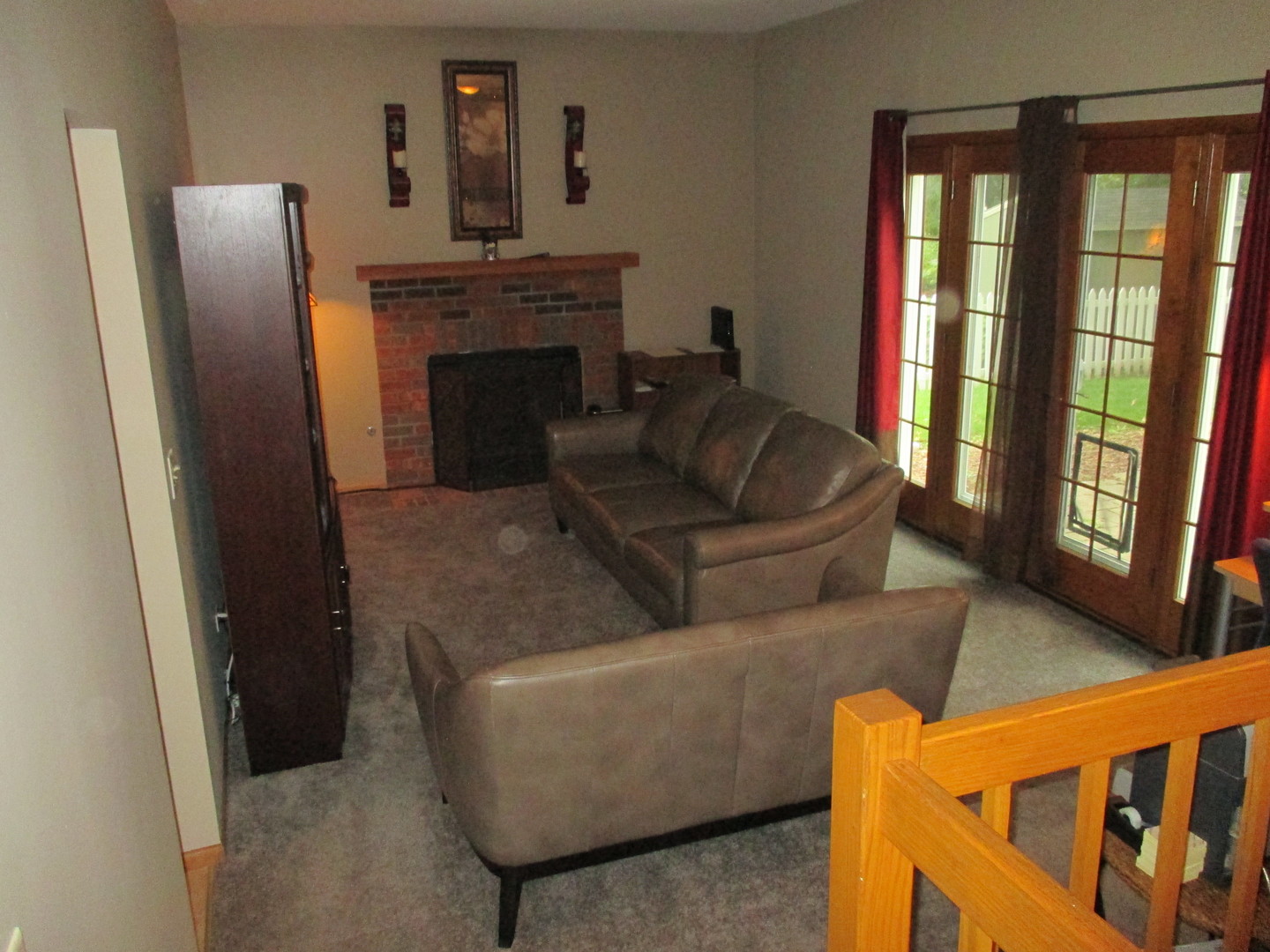 30W261 Mack Road Warrenville, IL 60555 - Photo 7 of 28 a living room with furniture and a fireplace