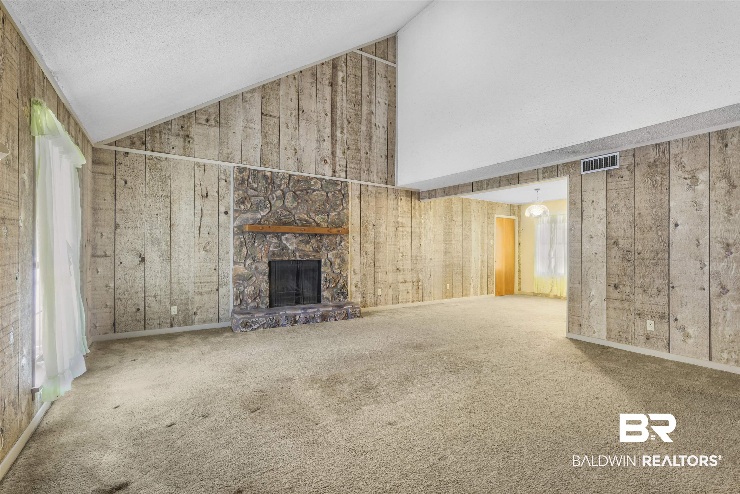 108 Cameron Circle Daphne, AL 36526 - Photo 5 of 31 Living room with high vaulted ceiling