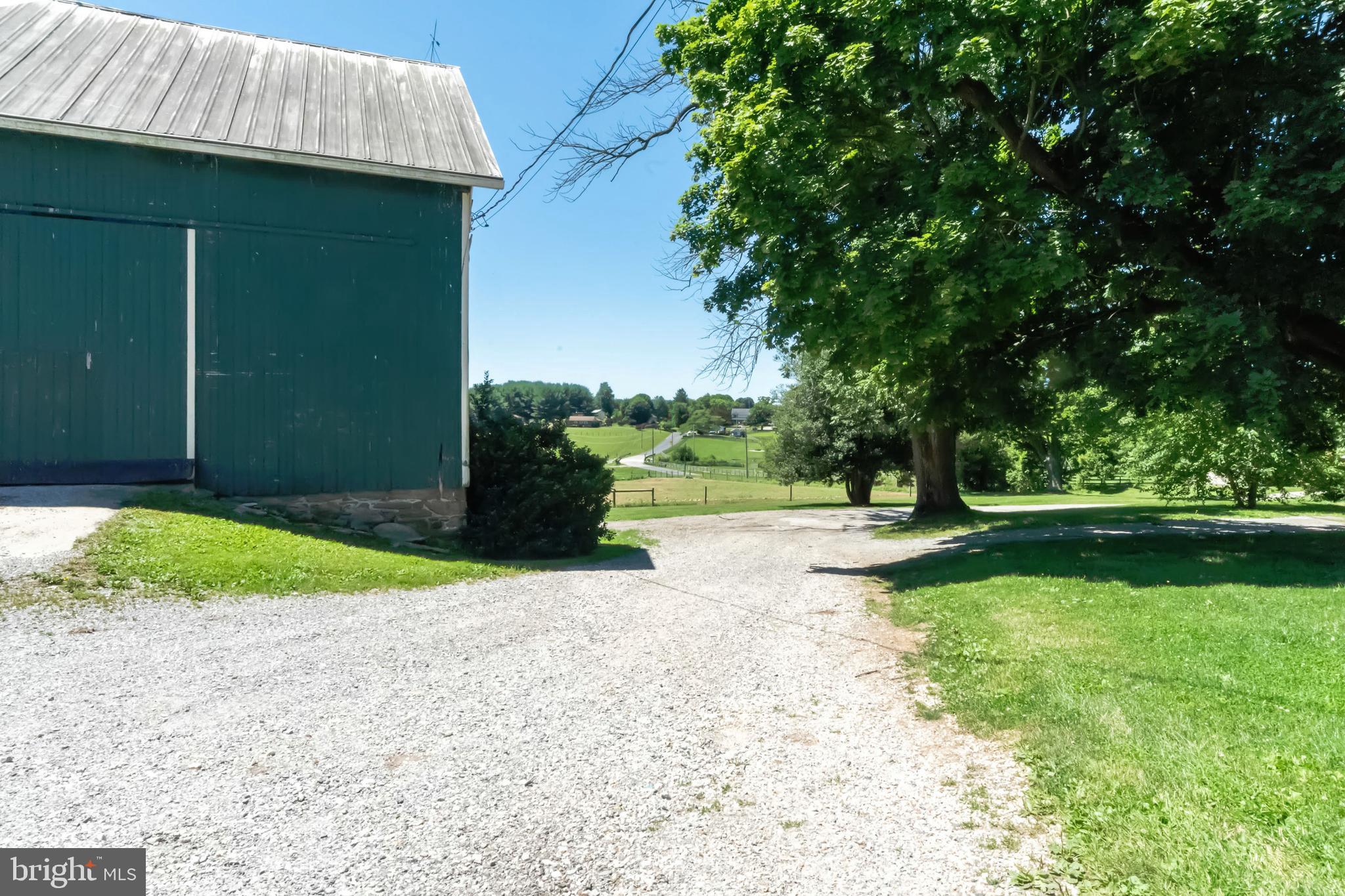 5533 New Park Road White Hall, MD 21161 - Photo 45 of 77 Bank Barn upper entry and farm lane