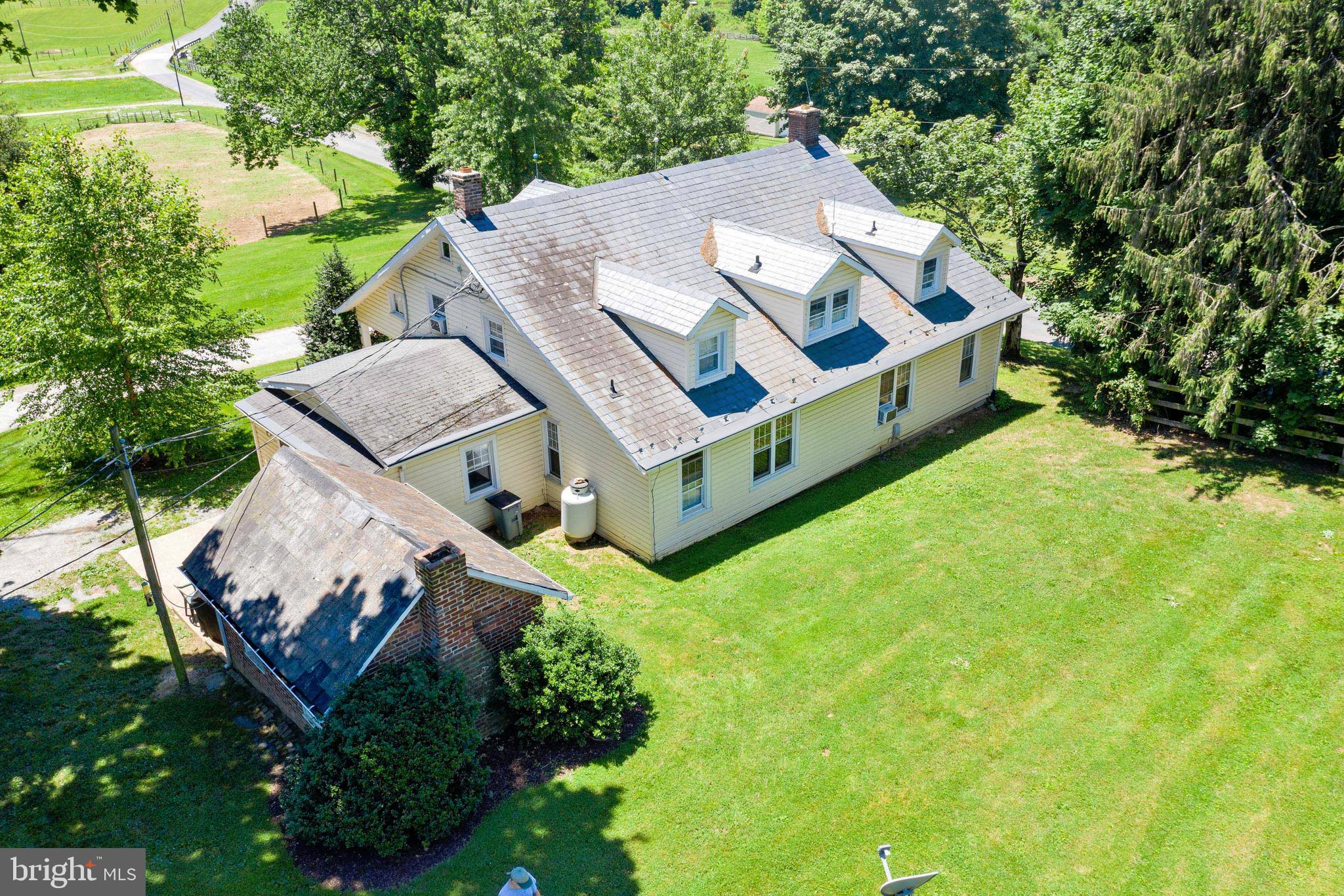 5533 New Park Road White Hall, MD 21161 - Photo 65 of 77 Aerial - rear view