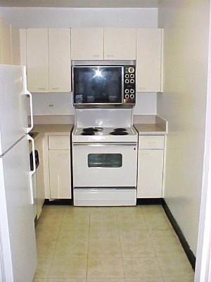 655 West Irving Park Road, Unit 4413 Chicago, IL 60613 - Photo 6 of 11 a kitchen with a stove and a microwave