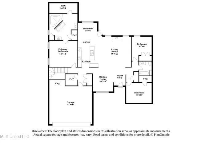 $2,470 | 3537 Avis Lane, Southaven, MS 38672