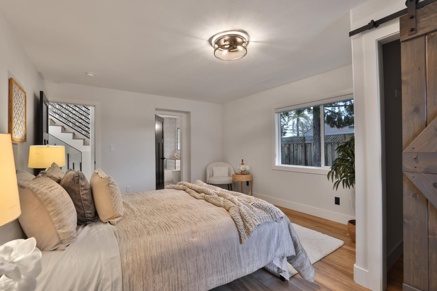 1280 Burrows Road Campbell, CA 95008 - Photo 22 of 47 a bedroom with a bed and a window