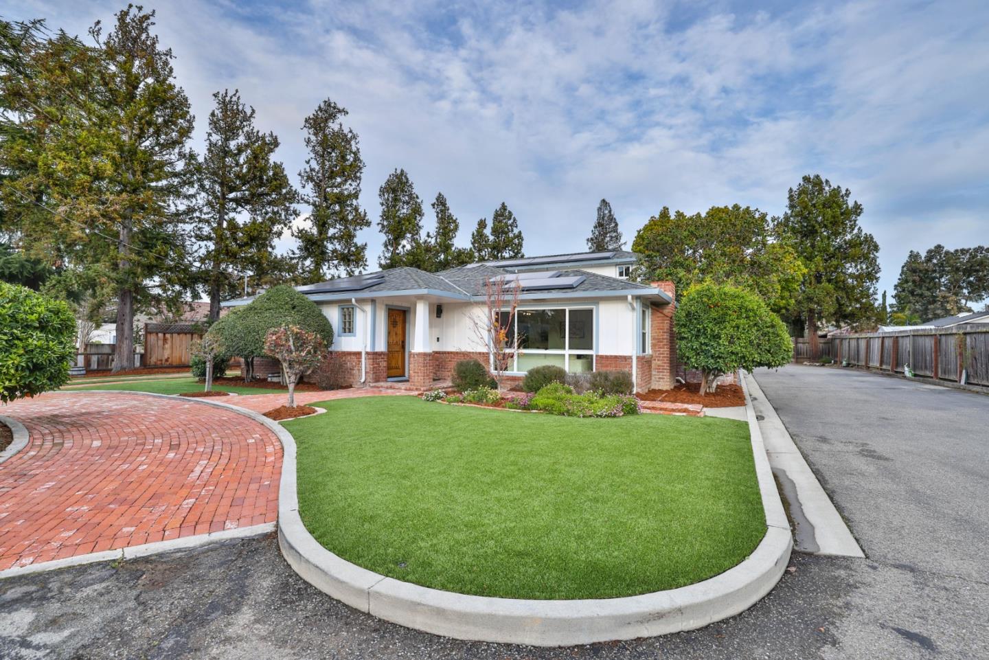 1280 Burrows Road Campbell, CA 95008 - Photo 3 of 47 a view of a house with a backyard porch and sitting area