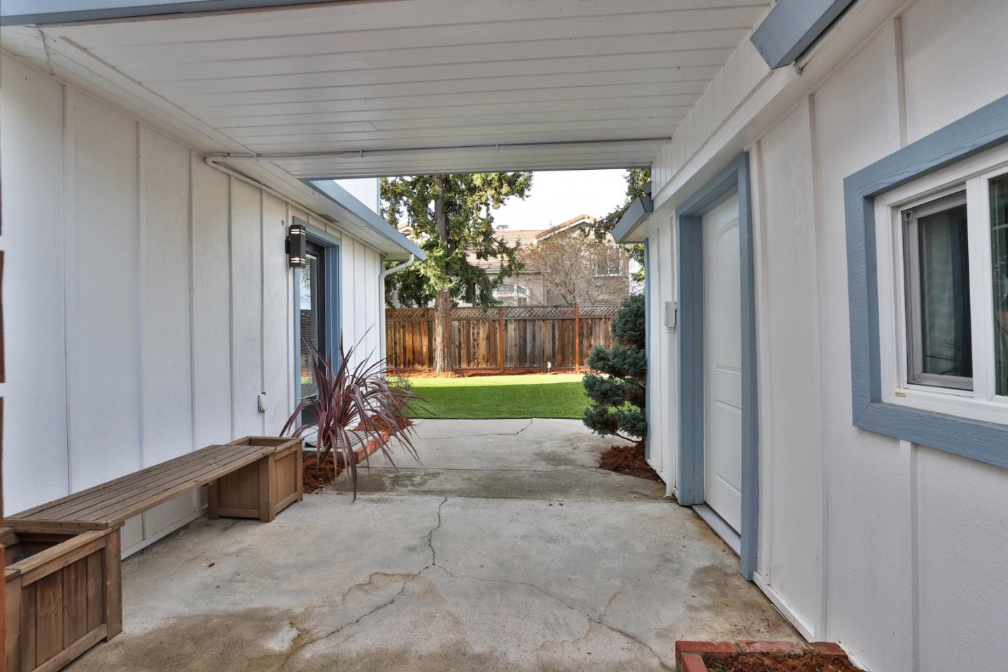 1280 Burrows Road Campbell, CA 95008 - Photo 47 of 47 a view of a room with porch and wooden floor