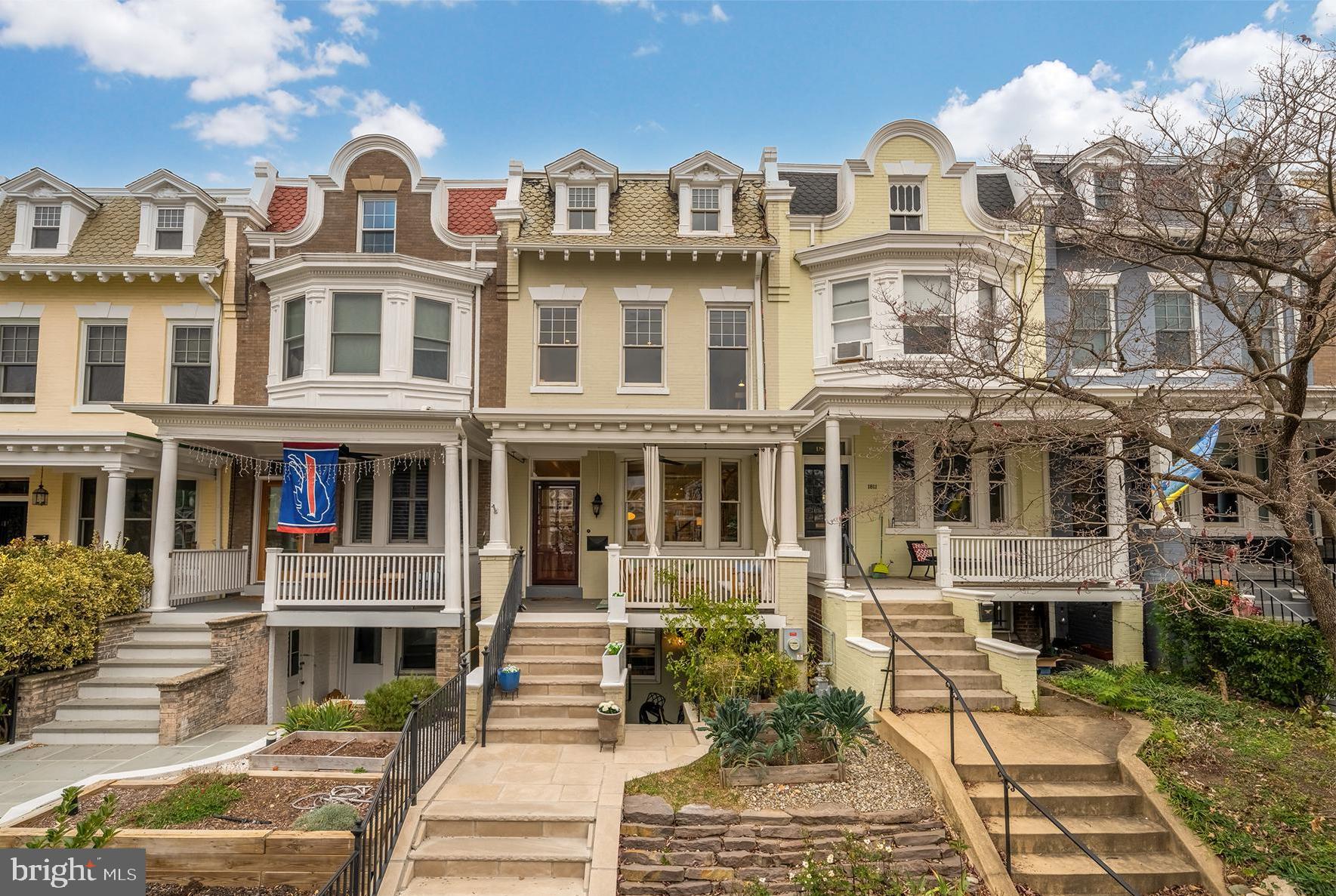 Amazing curb appeal on tree-lined Kilbourne Place