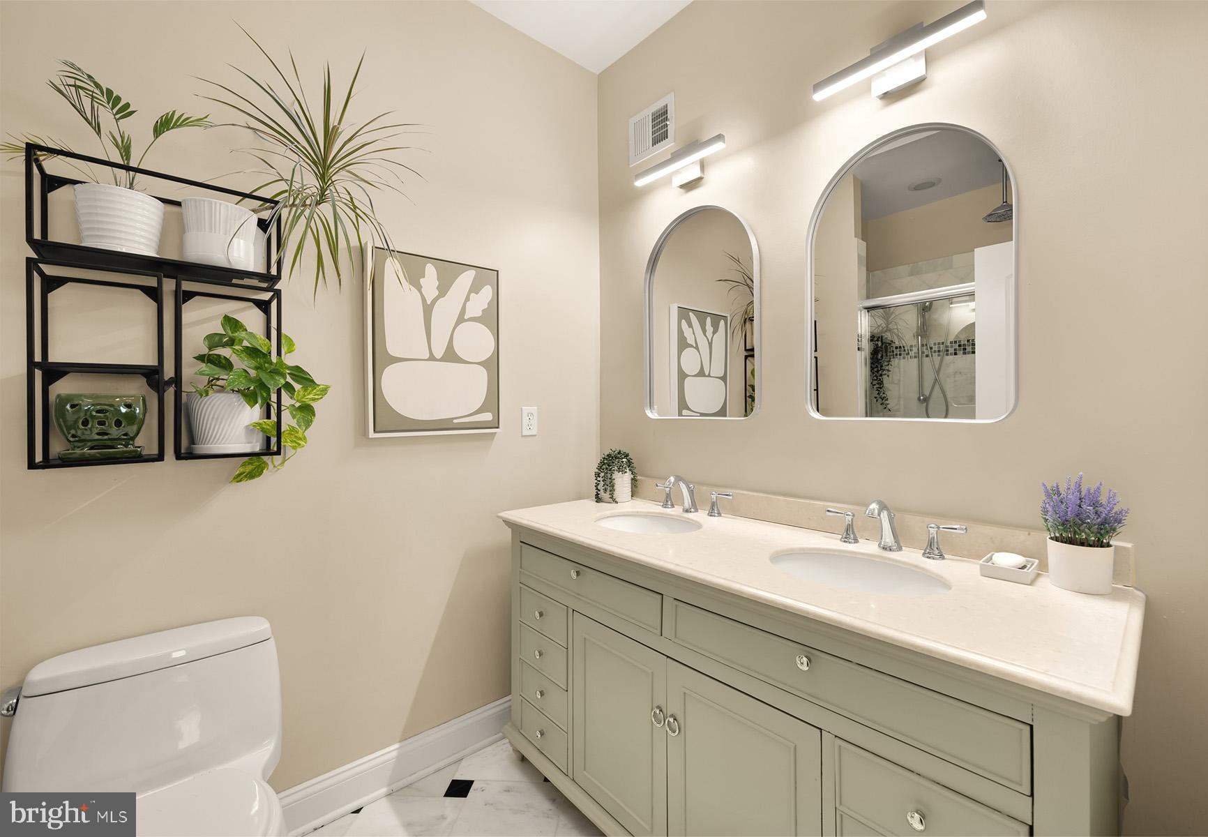 1813 Kilbourne Place Northwest Washington, DC 20010 - Photo 38 of 69 Spa-like ensuite bathroom