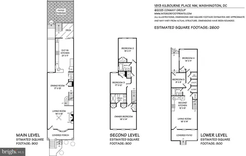 $1,695,000 | 1813 Kilbourne Place Northwest, Washington, DC 20010