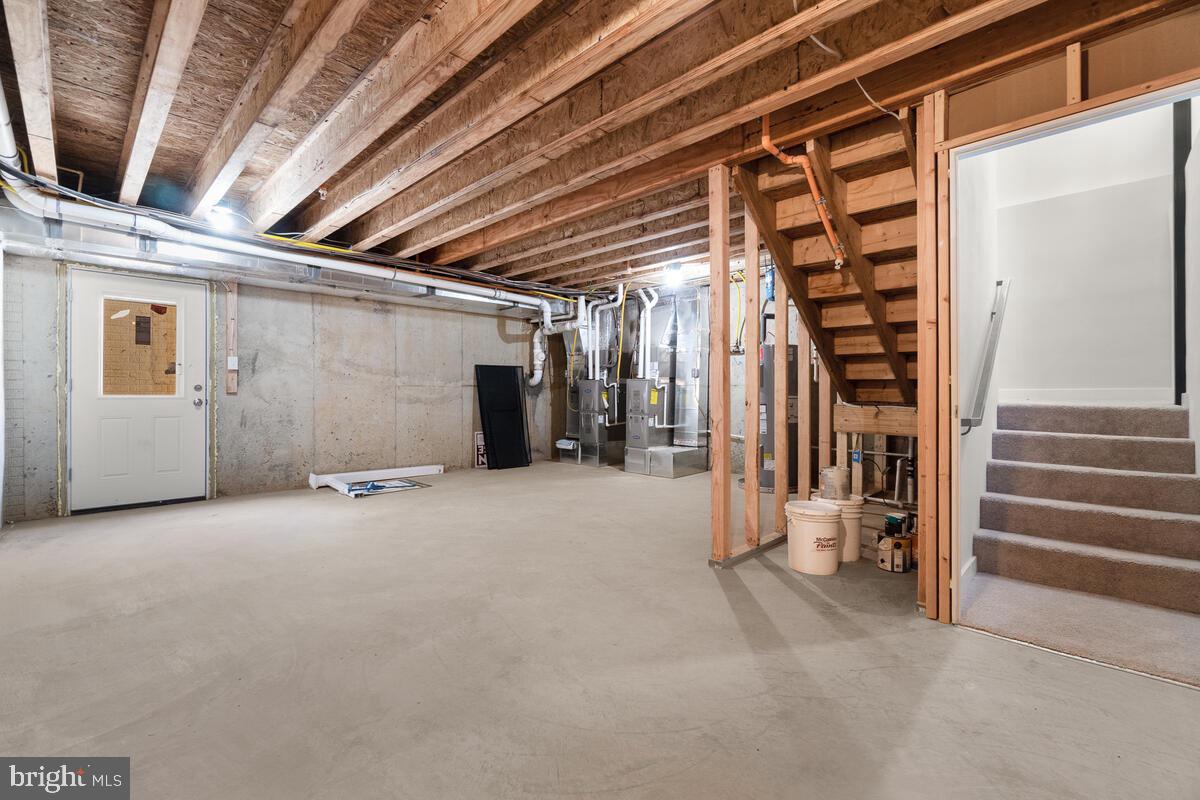 8618 Jones Mill Road Chevy Chase, MD 20815 - Photo 64 of 72 Unfinished Lower Level ready for your creations